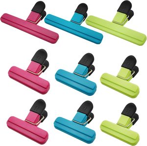 Clips Multifuncionales Ecológicos Vintage de 12 Colores para Bolsas de Alimentos, con Cierre Hermético de Plástico, para Cocina - Product Image 2