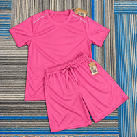Komplettes Set Direkt vom Hersteller Atmungsaktives Schnelltrocknendes Fußballtrikot Antibakteriell Individuelles Logo Trainingsanzug für Herren Damen Jugendliche
