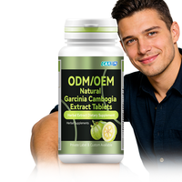 Comprimés à base de Garcinia Cambogia OEM 3000mg, extrait végétal, complément alimentaire, 100 comprimés pour adultes