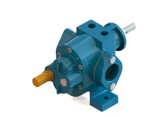 High Standards Volumetric Bare Shaft Gear Pump Type BC Feet Heating Chamber Transfer Lubricant Liquids Cast Iron 81 4 Cm3/rev