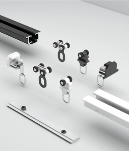 Modern Top-Mounted Embedded Invisible <b>Curtain</b> Track Pre-Installed Flexible Sliding Rail Guide Aluminum Alloy Furniture <b>Kitchen</b> - Product Image 1