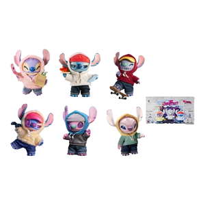 ตุ๊กตาสติทช์ ดิสนีย์ ของแท้ 100% ซีรีส์ GenZ Street กล่องสุ่ม ของเล่นตุ๊กตาขนนุ่ม ฟิกเกอร์อนิเมะแบบสุ่ม ของสะสม จี้ห้อยคอ ของขวัญ - Product Image 1