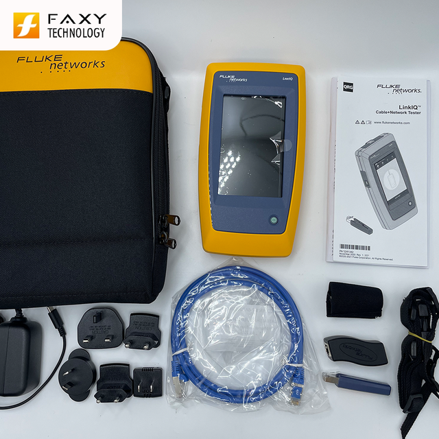 Fluke Networks LinkIQ Cable+Network Tester FlukeNetworks LIQ-100 LIQ-KIT Network Tester Kit Fluke Brand New Original