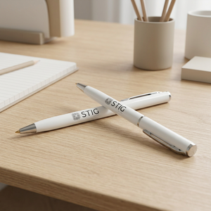 Penne a Sfera Multicolore Stampate all'Ingrosso, Penne Leggere <span class=keywords><strong>con</strong></span> Logo Personalizzato e <span class=keywords><strong>Nome</strong></span> Aziendale per Regali Aziendali e Ufficio - Product Image 1