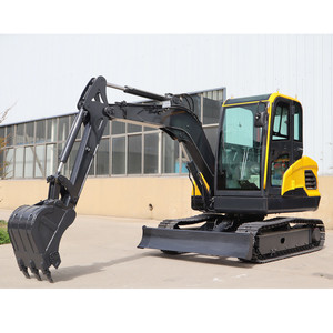 Free Shipping Mini <b>Excavator</b> 4 Ton Farm Used Crawler Digger Small <b>Excavators</b> 1 2 <b>Machine</b> - Product Image 1