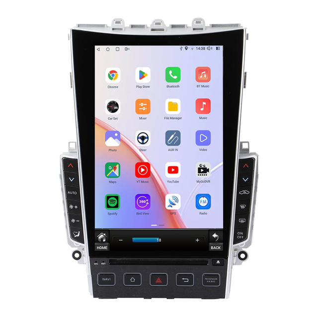 12.1" Tesla Car Stereo Head Unit Octa-core 4G SIM QLED Display Plug & Play Android Players Compatible with Infiniti Q50L 2013~19