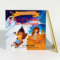 Livre professionnel impression papier et carton personnalisés livre d'histoire pour enfants à couverture rigide Durable pour la lecture au coucher en famille