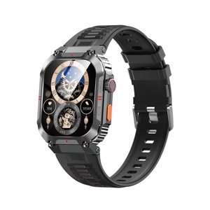 Reloj inteligente C58 de alta calidad para hombre, rastreador de actividad física con llamadas BT, reloj inteligente deportivo resistente al agua, aleación IP67, Gel de sílice masculino de Guangdong - Product Image 1