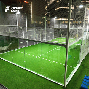 Fácil retorno <span class=keywords><strong>Padel</strong></span> Tennis Césped artificial Césped sintético Material PP para interior Jardín al aire libre Pistas de paisajismo - Product Image 5