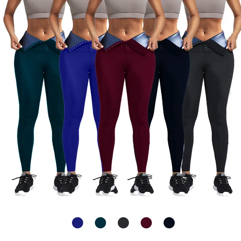 Delle donne A Vita Alta Fitness Legging Più Il Formato di Qualità Vestito di Sport di Usura Butt Sollevamento Pantaloni di Yoga