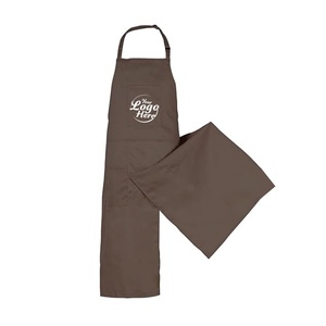 Tabliers de cuisine sans manches en polyester 600D imperméables et réutilisables, taille ajustable, services OEM/ODM, commande en gros, personnalisables - Product Image 4