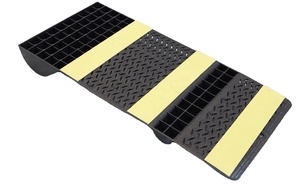 Tapis de stationnement antidérapant en plastique pour véhicules de garage, guides de sécurité pour voitures en entrepôt et usine - Product Image 4