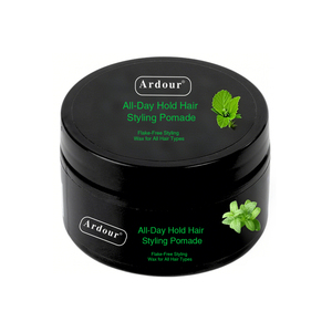 Cire coiffante pour hommes, non grasse, sans résidus, gel coiffant à l'huile d'argan marocaine, cire pour cheveux brillante - Product Image 1