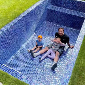 Équipement de <span class=keywords><strong>piscine</strong></span> extérieure domestique à bas prix installation en fibre de verre 10 <span class=keywords><strong>pieds</strong></span> 24 <span class=keywords><strong>pieds</strong></span> carreaux de mosaïque <span class=keywords><strong>piscine</strong></span> - Product Image 2