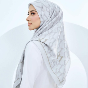 Hijabs en Voile Carré Imprimé Respirant de Haute Qualité en Gros Bandanas Ethniques Élégants pour Femmes Musulmanes Toutes Saisons Logo Personnalisé - Product Image 3