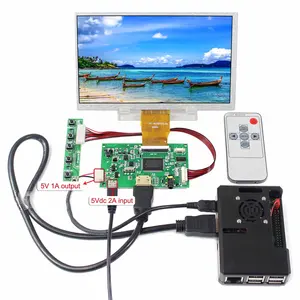 Grosir modul bekerja-Modul Display Lcd Tft 7 Inci 1024X600 IPS dengan HD MI LCD Board Bekerja untuk Layar LCD Antarmuka 50P TTL