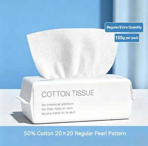 NEW High Water Absorption Capacity Thick Facial Cleansing Wipes Beauty <strong>PaperTowels</strong> Soft CottonTowels Pull Out Facial WashTowels - Product Image 4