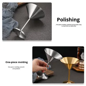 <span class=keywords><strong>Copa</strong></span> <span class=keywords><strong>de</strong></span> Postre Creativa Negra en Forma <span class=keywords><strong>de</strong></span> V <span class=keywords><strong>de</strong></span> Acero Inoxidable 304, <span class=keywords><strong>Copa</strong></span> <span class=keywords><strong>de</strong></span> Cóctel Martini para <span class=keywords><strong>Bar</strong></span> y Restaurante - Product Image 4