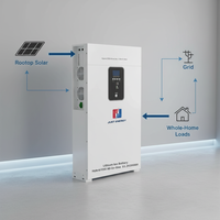Système d'énergie solaire domestique tout-en-un JUST LiFePo4 51.2V 206AH 10.5KWh avec batterie au lithium et garantie de 5 ans