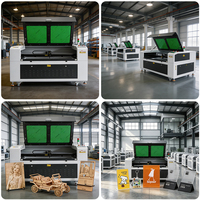 Grabador y Cortador Láser de CO2 Industrial 1390 ODM/OEM para Madera, MDF, Goma, Acrílico, Plástico y Vidrio |   Enfriamiento por Agua de Alta Precisión |   1 año