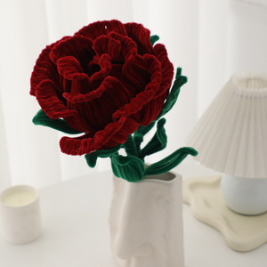 Fleurs artificielles, bouquets pour la Saint-Valentin, bâtonnets torsadés, décoration de la maison, produits faits à la main, roses éternelles géantes, tournesols - Product Image 3