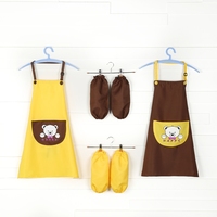Ensemble tablier et toque de chef réglables pour enfants, design personnalisé, pour la cuisine et la pâtisserie, idéal pour la maternelle et les bébés