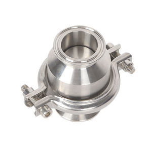 วาล์วตรวจสอบแบบติดตั้งเร็วทางเดียว สแตนเลสสตีล 304 316L สำหรับงานสุขาภิบาล - Product Image 2