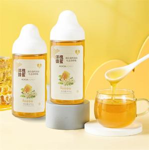 Botella Transparente de 10 oz con Diseño Nuevo, Botella de Plástico Grueso con Boquilla de Silicona y Punta Fina <span class=keywords><strong>para</strong></span> Jugo, Miel, <span class=keywords><strong>Salsas</strong></span> - Product Image 3