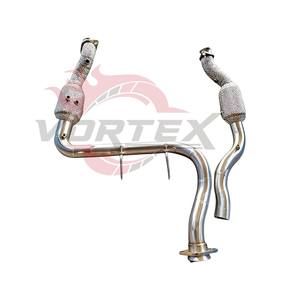 Tubo de Escape Universal Vortex Performance para Ford Ranger Raptor V6 2024, Acero Inoxidable de 1.5 mm, Pulido Espejo, Mejora Turbo - Product Image 2