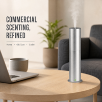Diffuseur d'arômes intelligent à double liquide métallique, électrique et contrôlé par application, silencieux, pour maison et hôtel, machine à parfum pour salon, OEM