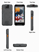 Escáner PDA Industrial JR PDA 927ML con Lector de Códigos QR, Protección IP67, Pantalla de 5 Pulgadas, para Gestión Minorista
