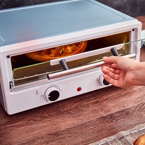 Thiết Kế Mới 12 Inch Baking Pizzaofen Mini Bốn Một Di Động Hornos De Lò Nướng Bánh Pizza Điện - Product Image 5