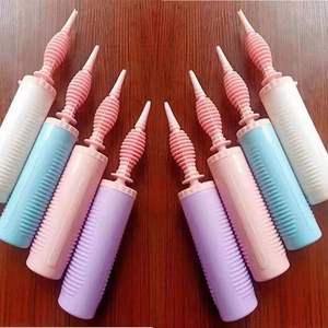 Hilabao Hand Air Pump For <b>Exercise</b> <b>Balls</b> Portable Fitness <b>Accessory</b> PP Material 4 Colors Set - Product Image 3