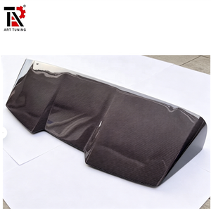 Aileron arrière en fibre de carbone pour pare-chocs de voiture BMW F85 X5M F15 2013-2019 – Fibre de carbone humide - Product Image 6