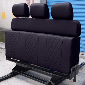 Siège de voiture pliable en cuir personnalisé, lit modifiable pour <span class=keywords><strong>camping</strong></span>-<span class=keywords><strong>car</strong></span>, siège-lit variable pour fourgon, chaise de <span class=keywords><strong>camping</strong></span> - Product Image 2