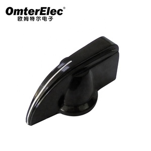 Pomello radio 5013 testa di pollo nero in bachelite Vintage (52x26) - Product Image 2