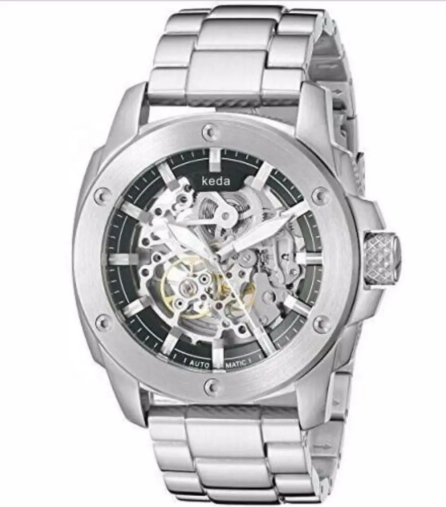 Men Luxury Watches Brand 100m Waterproof Stainless Steel automatic tourbillon brand watch