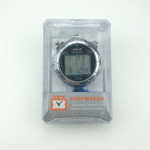 Xinjie Xj-306 Metal Electronic Stopwatch 100-300 Lane Lcd Display Waterproof For Sports Timing - Product Image 4