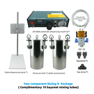 Máquina dispensadora de pegamento AB de dos componentes Diafragma trasero de succión de doble cilindro Maquinaria de automatización industrial de 1 año <span class=keywords><strong>para</strong></span> - Product Image 3