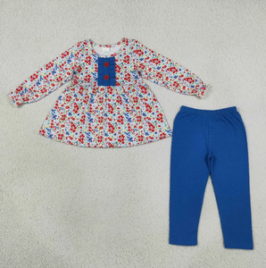 Ensemble assorti en soie de lait pour enfants, style populaire, frère et sœur, vêtements décontractés en 2 pièces - Product Image 3