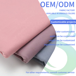 Tela Elástica de Alto Rendimiento en Cuatro Direcciones, 87% Nailon, 13% Elastano, Textura de Algodón Suave de Doble Cara para Confeccionar <span class=keywords><strong>Ropa</strong></span> Deportiva Ajustada de Yoga - Product Image 2
