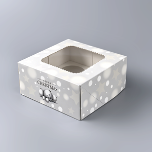 Clear <b>Cupcake</b> <b>Box</b> with Window Wholesale Cheap Cardboard Wedding Favor Party Paper <b>Box</b> Packing <b>Box</b> Paper Gift Cake Baking - Product Image 1