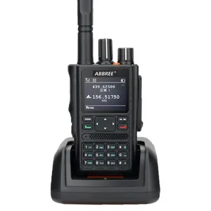 Оригинальный ABBREE DM-F8 DMR цифровой иди и болтай Walkie Talkie S станций Профессиональный любитель двухстороннее радио УКВ GPS APRS Ham двухстороннее радио