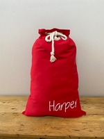 Sac à cordon de Noël vierge pour sublimation, en toile de luxe, grande taille, sac cadeau pour enfants, décoration de fêtes, sacs du Père Noël personnalisés