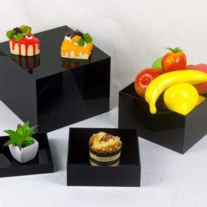 Cubos de Exhibición Acrílicos AURORA Ligeros y Elegantes, Color/Tamaño Personalizables, Apilables, de Fácil Montaje, Ideales para Decoración del Hogar - Product Image 6