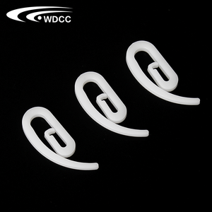 Ganchos Blancos para Cortinas con Pliegues en S, Ganchos para Colgar Cortinas de Ventana, Sin Perforación - Product Image 1