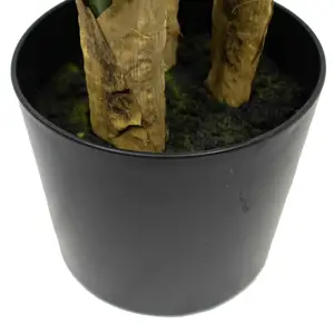 Plásticos simulados de 180cm, 9 hojas, plantas ornamentales, jardín, plátano artificial realista, árbol de plátano Musa basjoo Strelitzia