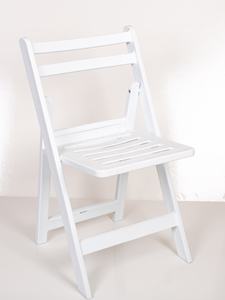 Chaises <span class=keywords><strong>Wimbledon</strong></span> pliables de jardin extérieur en résine plastique blanche portable pour banquet de mariage, événements, prix bon marché - Product Image 5