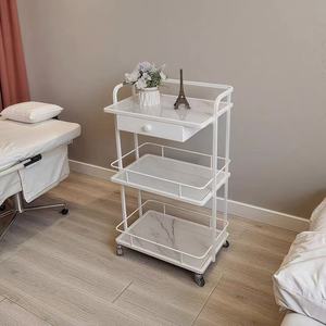 Beauty Instrument Trolley with <b>Drawers</b>, a Small Mobile Tool Cart with <b>Storage</b> Rack, Designed for Beauty Salons - Product Image 4