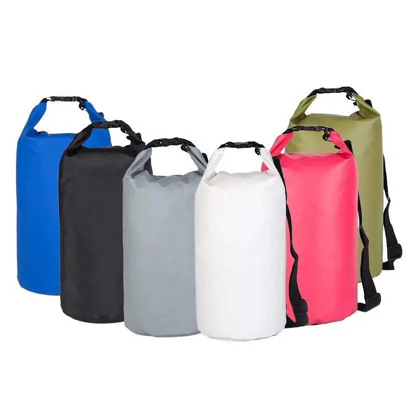 Free Sample Welded Roll Top PVC DryBag PVC Waterproof Dry Bag 2L/5L/10L/15L Waterproof Dry Bag